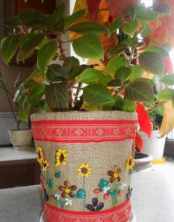 ديكور وعاء الزهور