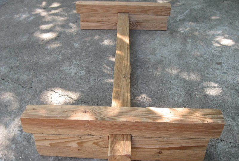Изработка на дървен шезлонг