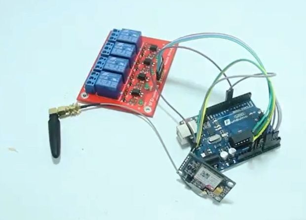 SMS controller based on SIM800L