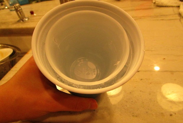 DIY ľadové poháre