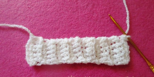 Crochet scratching mittens for newborns