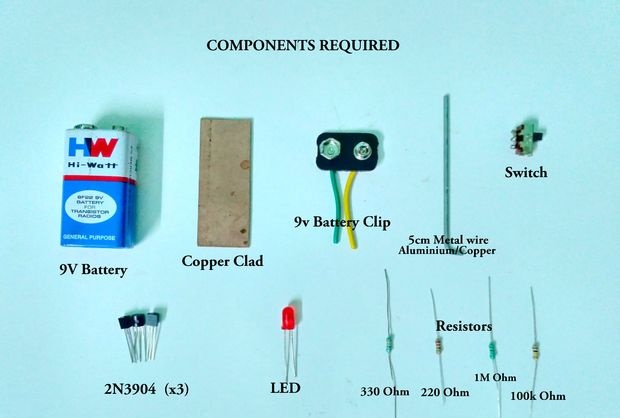 Máy dò dây ẩn đơn giản