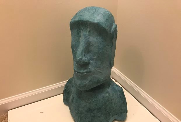 Zahradní figurky – Moai