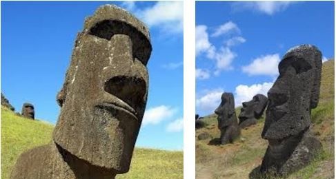 Hagefigurer – Moai