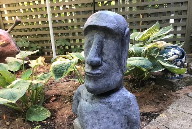 Sodo figūrėlės – Moai