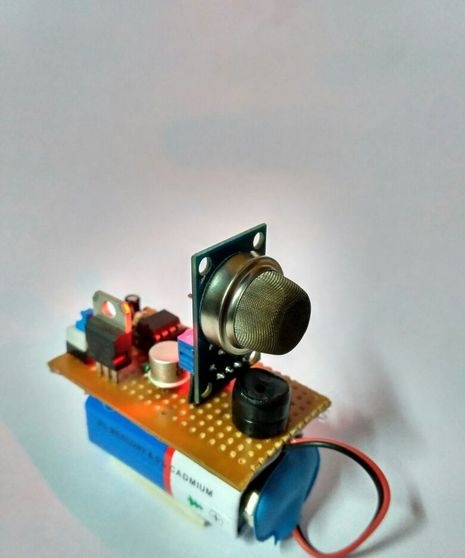 Sensor kebocoran gas DIY