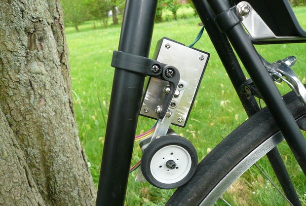Generador de bicicleta de bricolaje