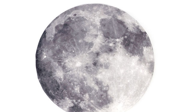 luz de noche lunar