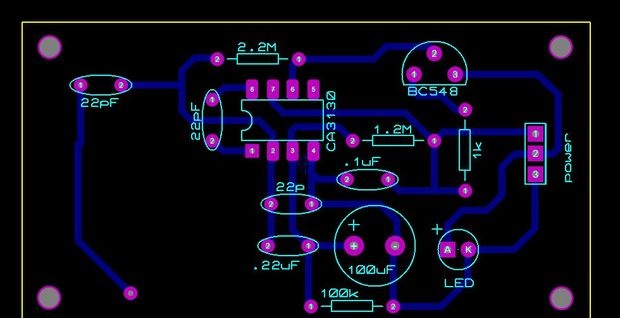 Simple mobile signal detector circuit