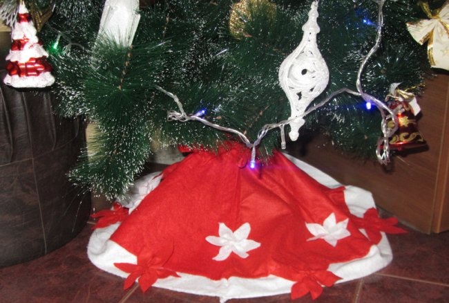 Cape pour la croix du sapin de Noël