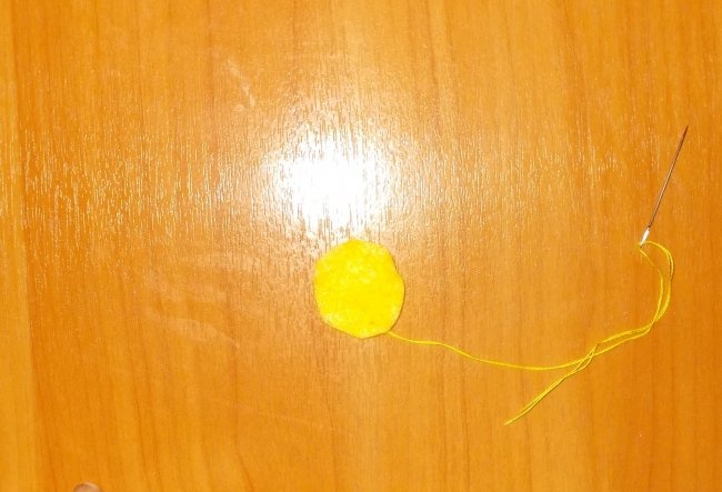 DIY sárga plüss nyúl