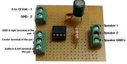 Amplificateur simple basé sur la puce LM386