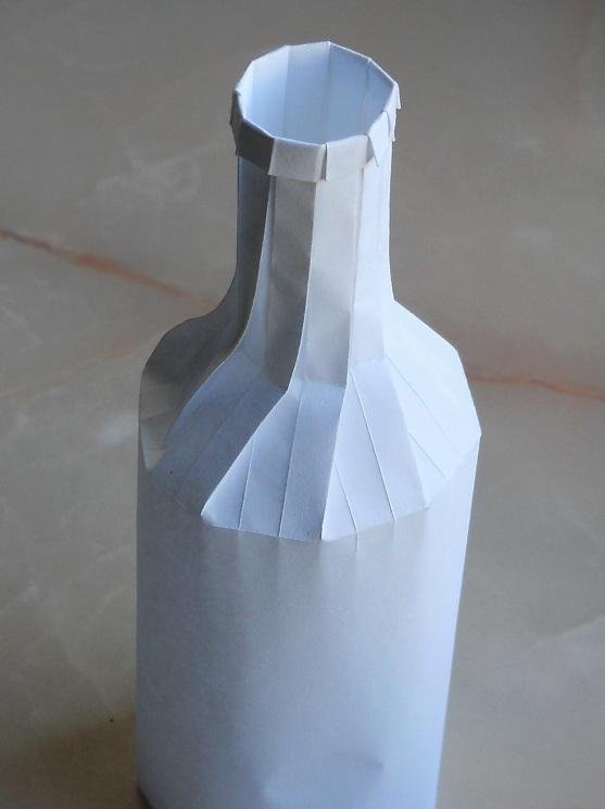 Garrafa de papel