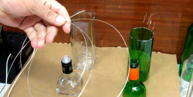 Hogyan vágjunk egy üvegpalackot