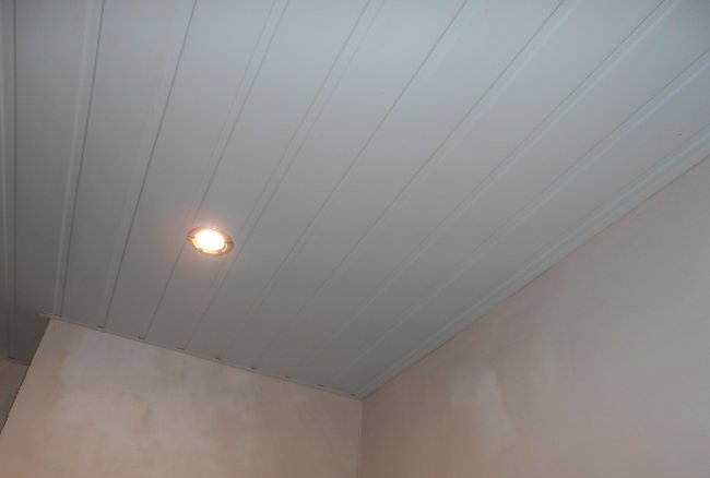 Plafond en plastique bricolage