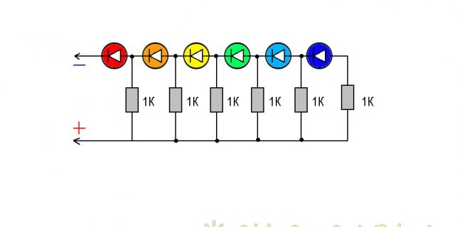 Circuito indicatore del livello della batteria