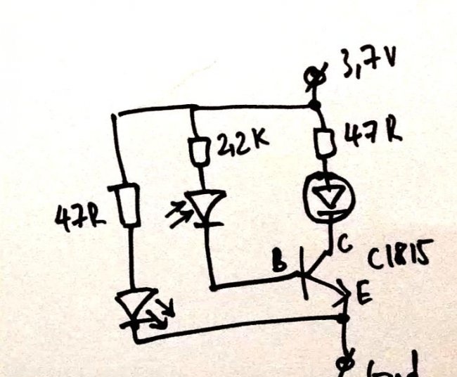 Simple infrared sensor