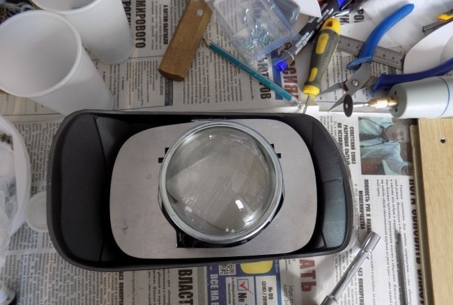 Pag-install ng DIY bi-xenon lens