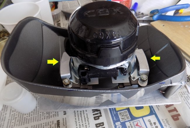 DIY bi-xenon lens installation