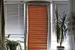 How to make blinds from wallpaper
