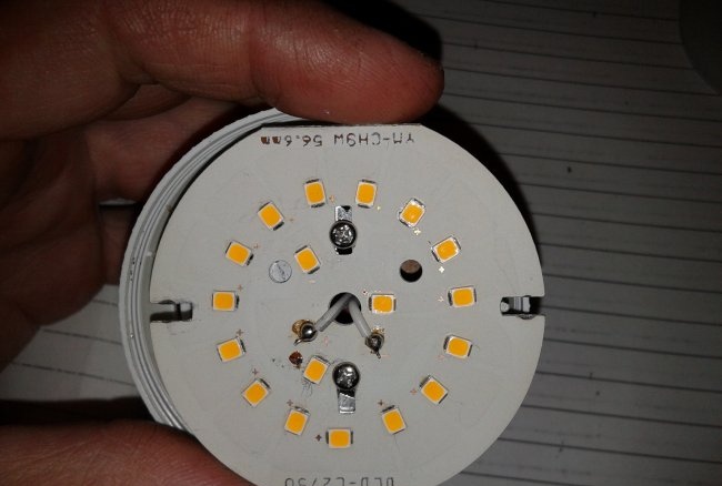 Reparatie van LED-lampen