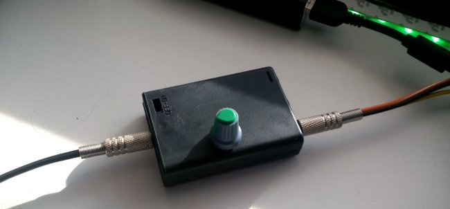 De eenvoudigste oscilloscoop van een computer