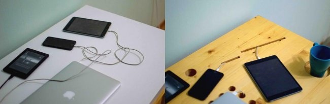 DIY moderní počítačový stůl