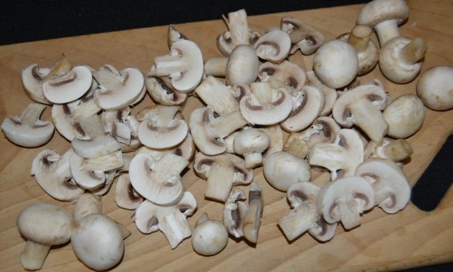 Marinierte Champignons