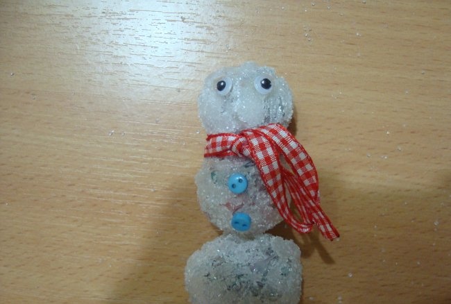 Muñeco de nieve de juguete para árbol de Navidad