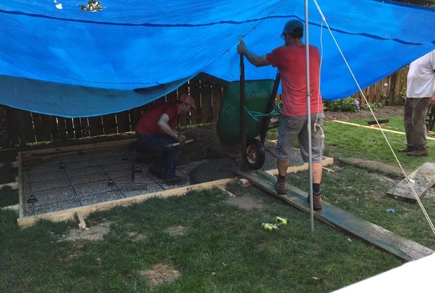 Panlabas na gazebo para sa hardin