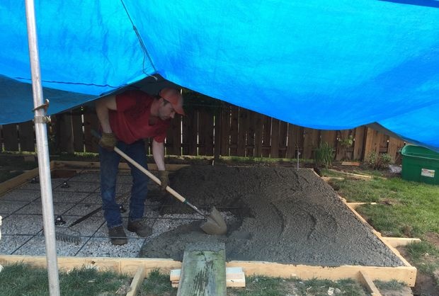 Gazebo luar untuk taman