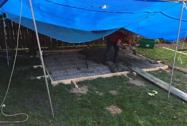 Gazebo extérieur pour le jardin