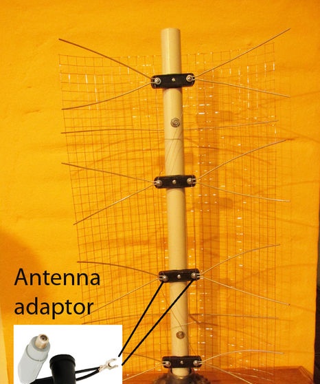 Távoli kültéri szélessávú televíziós antenna