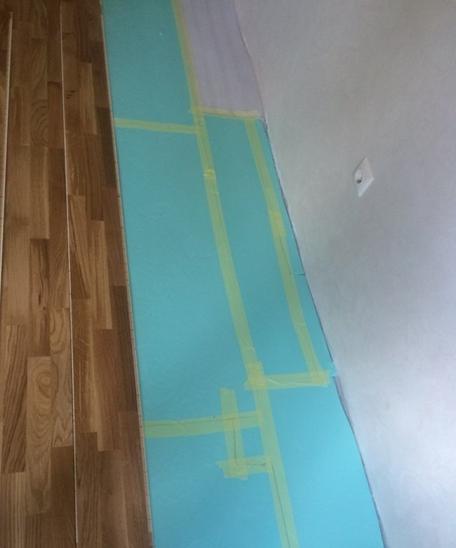 DIY laminate installation