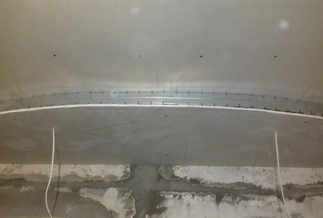 DIY strop od gipsanih ploča