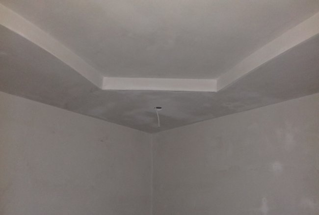DIY strop od gipsanih ploča