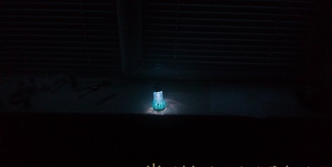 Neįprasta naktinė lemputė