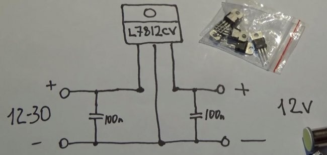 Stabilisator for LED og DRL