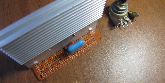 Triac effektregulator