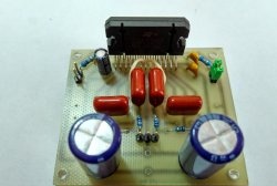 Simple power amplifier 4x50 W