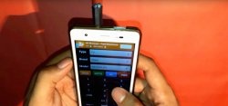 Universal IR remote control mula sa isang smartphone