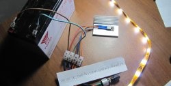 Ang pinakasimpleng kontrol sa liwanag ng LED