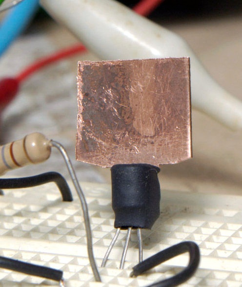 Radiator para sa mga low-power transistors