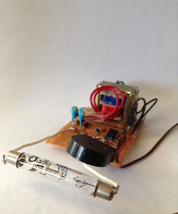 Simple Geiger counter