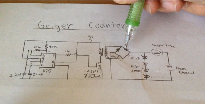 Simpleng Geiger counter