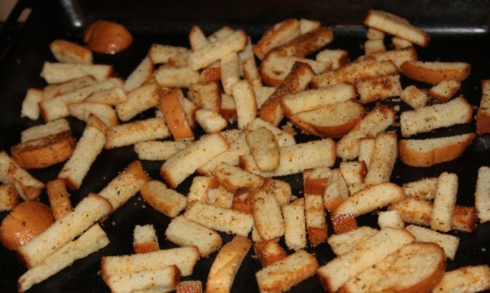 Galletas de pan en 15 minutos.