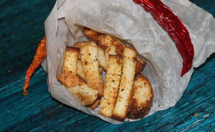 Biscoitos de pão em 15 minutos