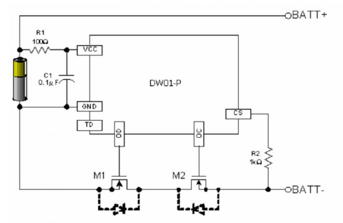 Caricabatterie per batteria LiI