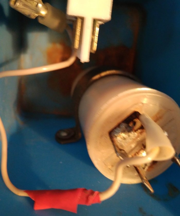 Slipare från en tvättmaskinsmotor