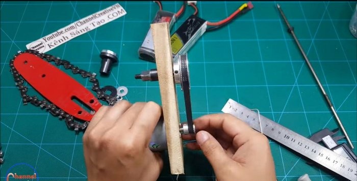 Как да направите мобилен трион със собствените си ръце